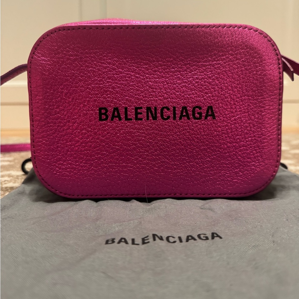 Balenciaga Fuchsia Crossbody Bag